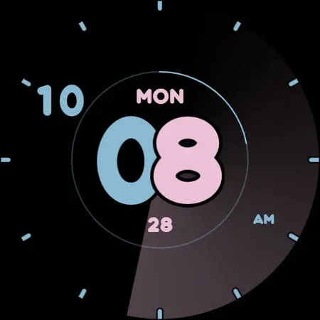 Minimalistic Watch Face 020 screenshot 8