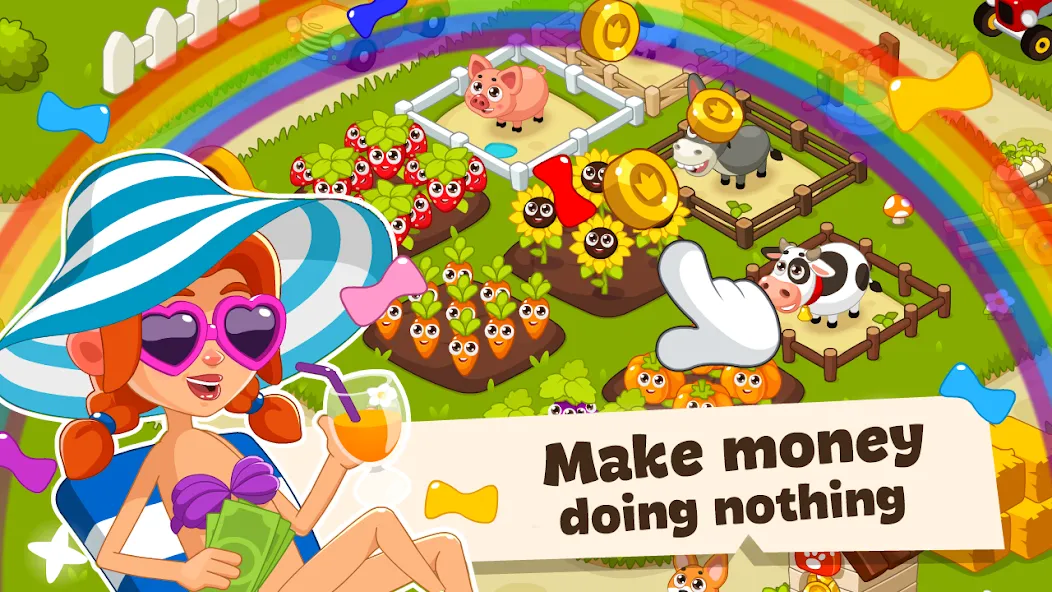 Idle Farm Game Offline Clicker screenshot 3