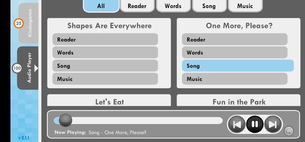 MidiEnglish (Kindergarten) screenshot 3