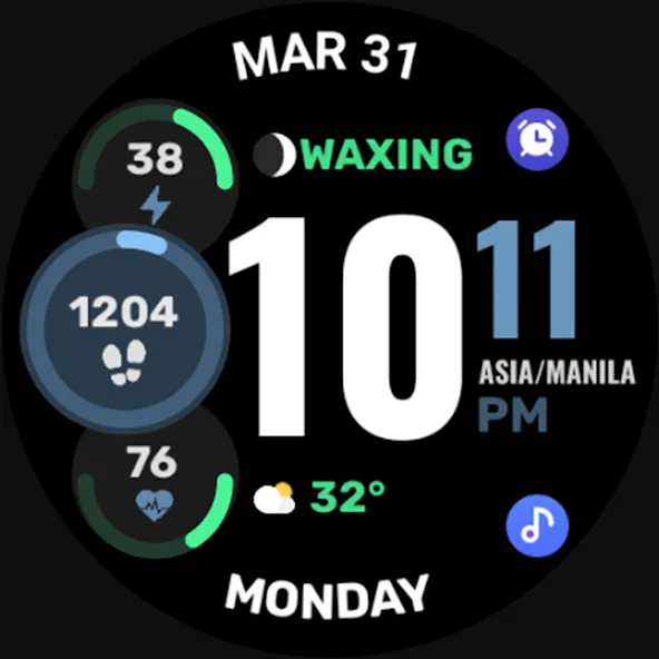 Active Wear Watchface 3 screenshot 37