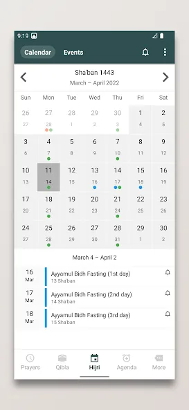 Prayer Times and Qibla screenshot 3