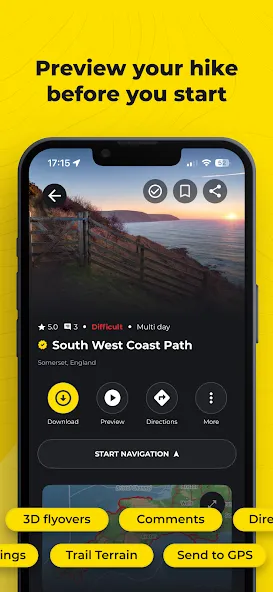 HiiKER: The Hiking Maps App screenshot 3