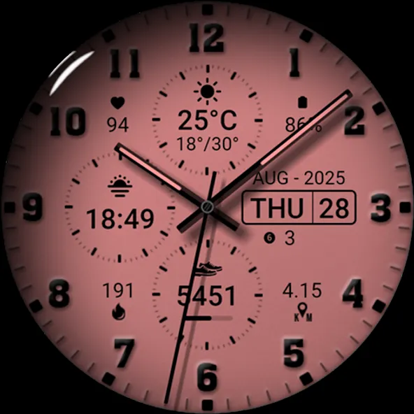 Watch face 10h08.com #67 screenshot 32