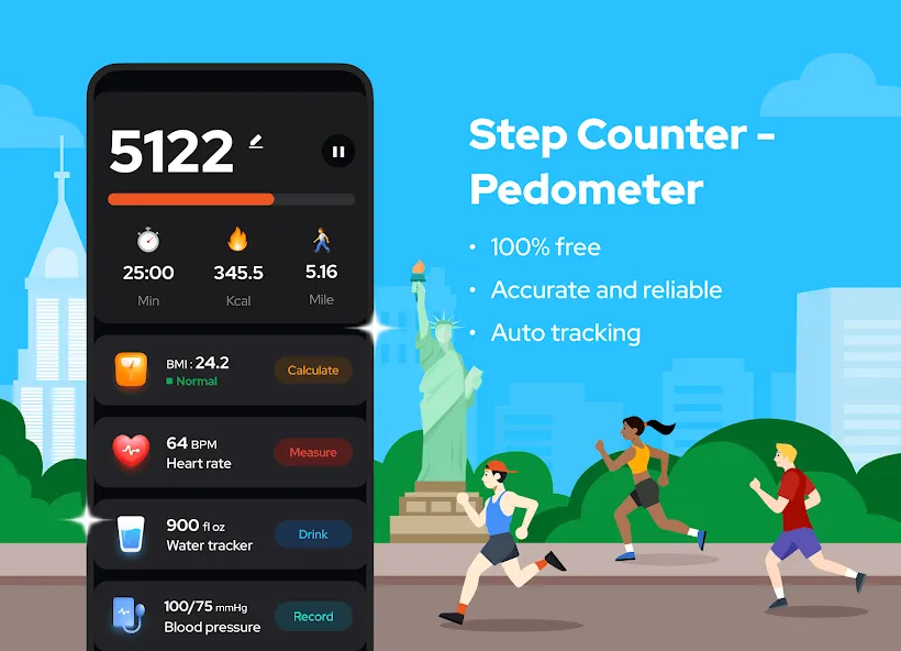 Step Counter - Pedometer screenshot 1