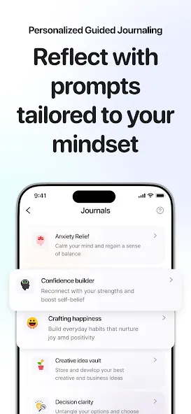 Justly: AI Journal, AI Therapy screenshot 2