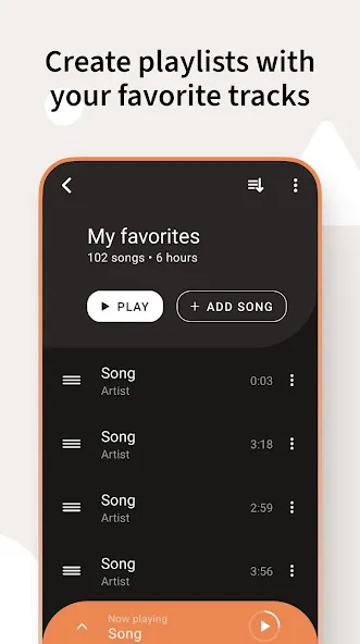 Frolomuse: MP3 Music Player screenshot 6