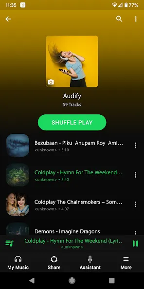 Music Player - Hash Player screenshot 8
