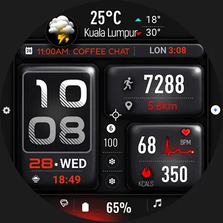 ML2U 382 Tactix Watch Face screenshot 28
