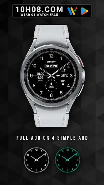 Watch face 10h08.com #78 screenshot 6