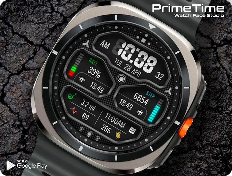 PT45 Hybrid Watch Face screenshot 7