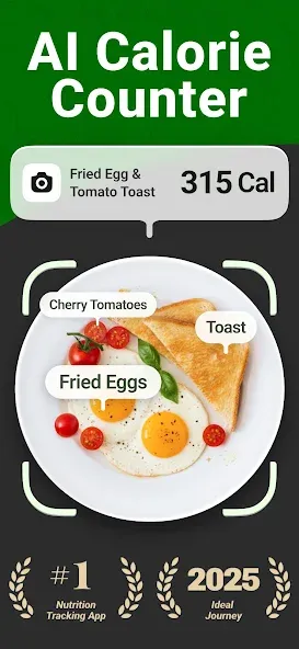 Calo: AI Food Calorie Counter screenshot 1