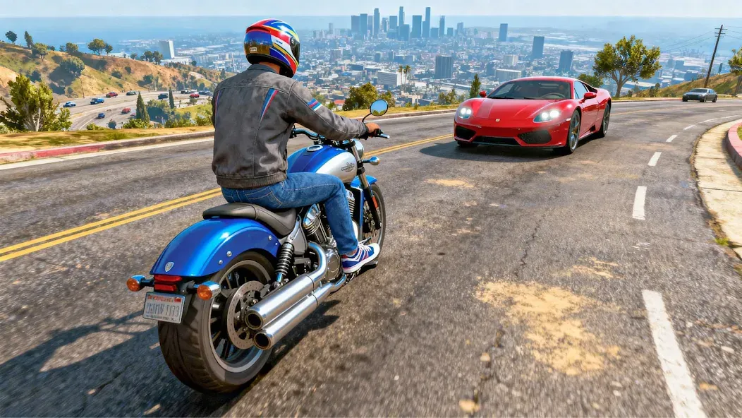 Motor Bike Stunt 3D Bike Game screenshot 1