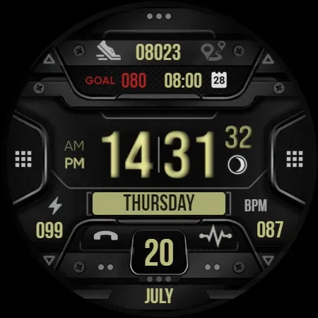 KF173 Watch face screenshot 10