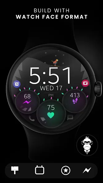 Christmas animated watch face screenshot 4