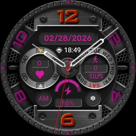 SY54 Watch Face for Wear OS screenshot 28