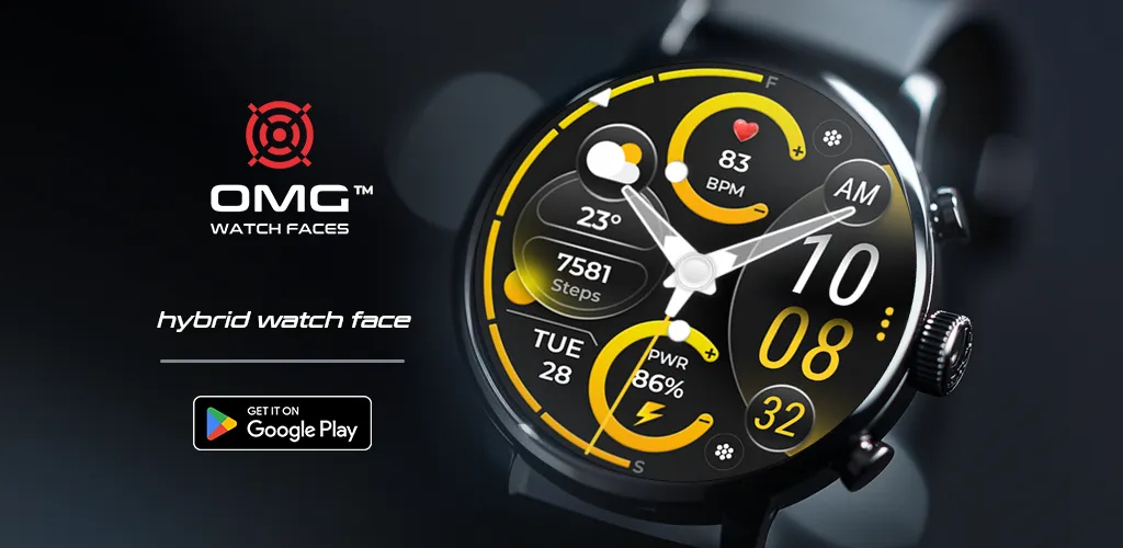 OMG 339 Hybrid Watch Face screenshot 1