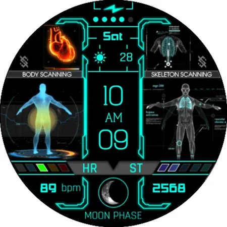 BFF21-Technology Body Scan HUD screenshot 21