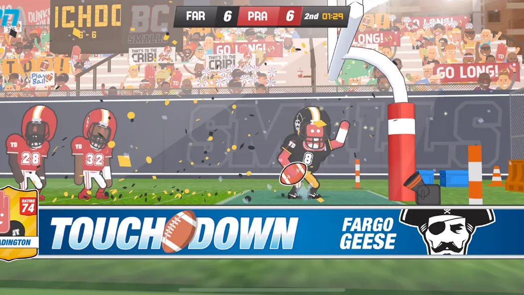 Touchdowners 2 - Mad Football screenshot 2