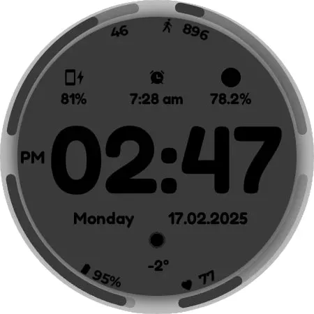 GRBL Bars Watchface screenshot 21