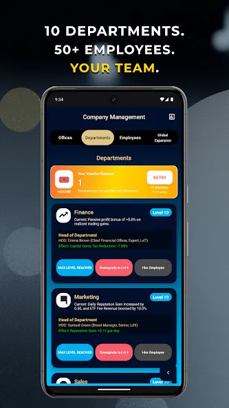 Hero Investor: Business Tycoon screenshot 5