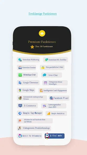 Sofortige Website-Builder-App screenshot 15