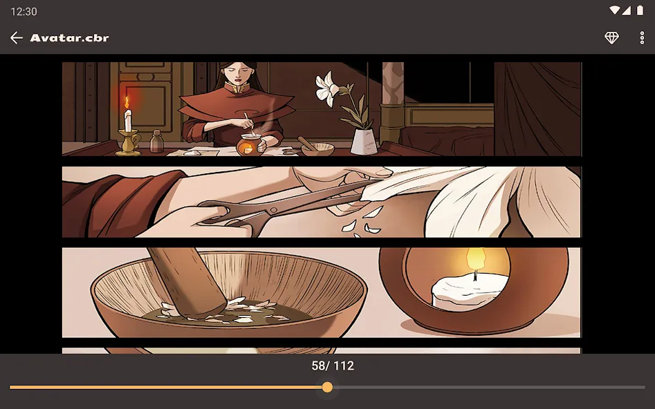 Comic Book Reader (cbz/cbr) screenshot 22