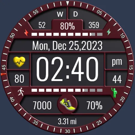 Iris503 Digital Watch Face screenshot 16