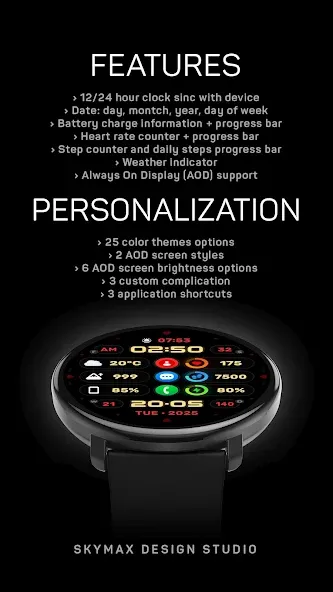 Wyvern Watch Face screenshot 3