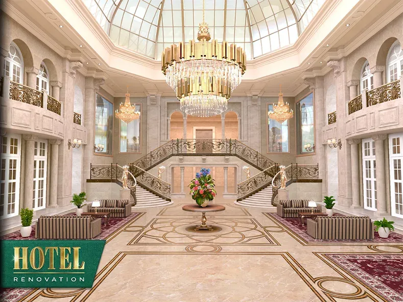 Home Design: Hotel Renovation screenshot 1
