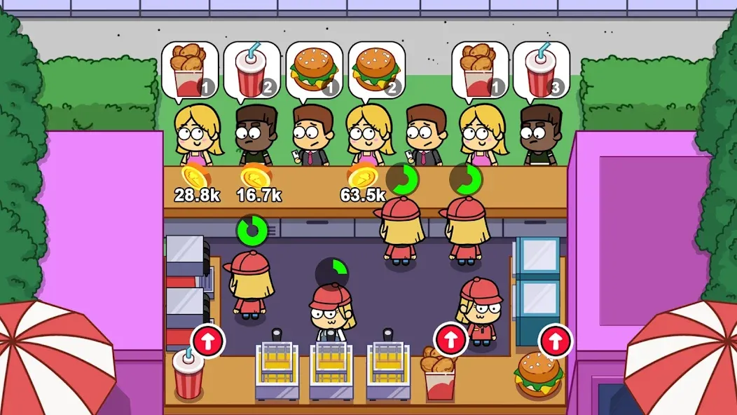 Idle Food Bar: cocina screenshot 6