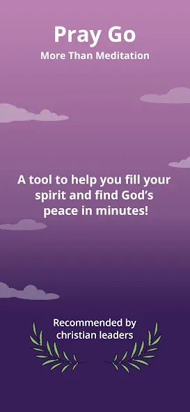 PrayGo -Daily Bible Meditation screenshot 1