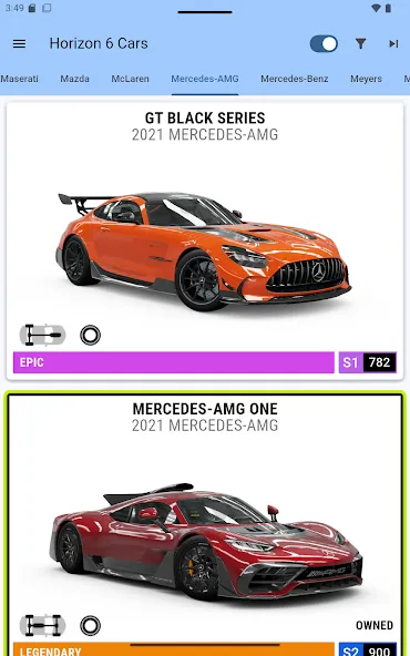 Horizon 6 Cars screenshot 9