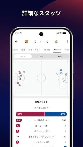 FotMob - サッカーのライブスコア screenshot 6