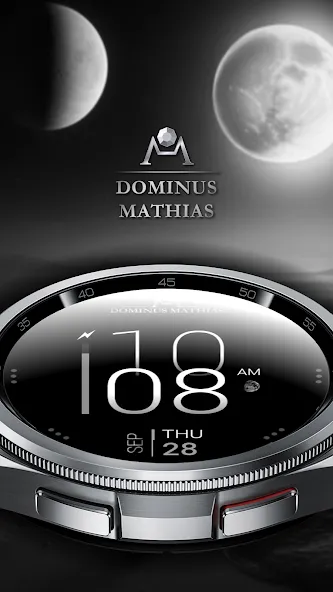 DM040 Digital Watch Face screenshot 3