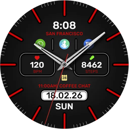 WFP 222 Practical watch face screenshot 43