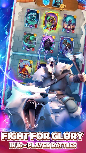 ARCANE RUSH: Auto Battler screenshot 1