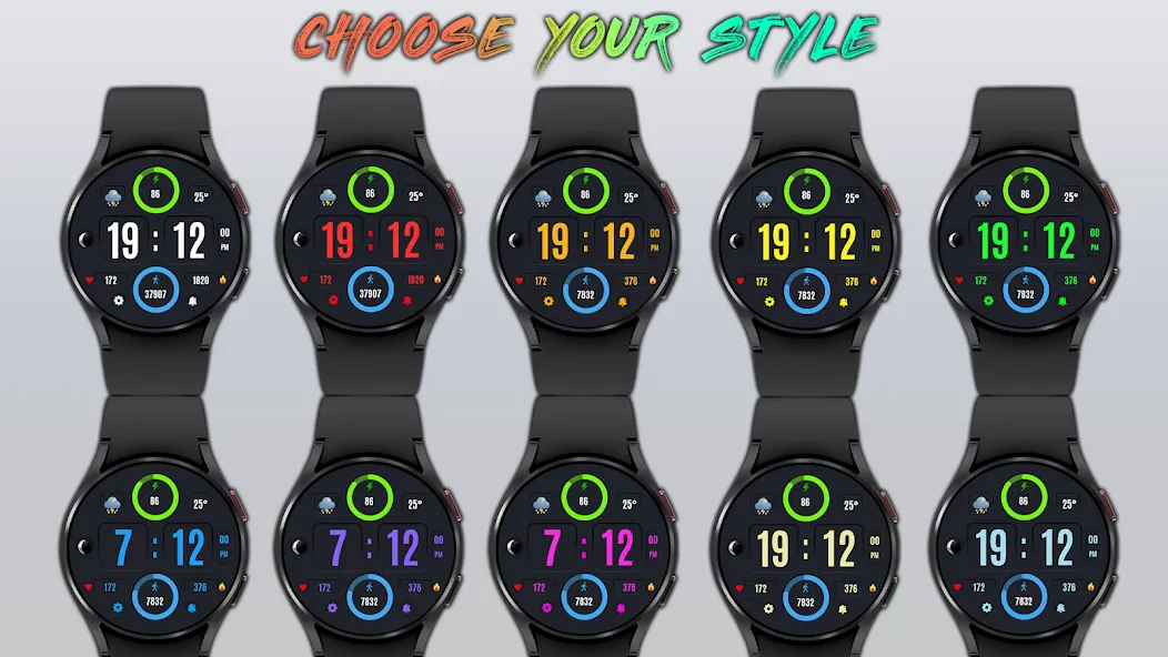 Penia Digital Watch Face screenshot 1