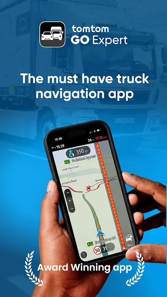 TomTom GO Expert: Truck GPS screenshot 1