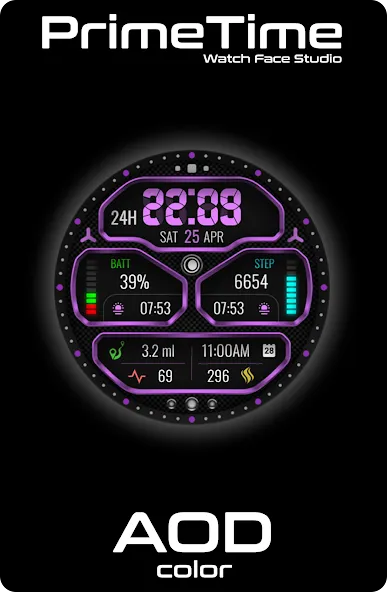 PT45 Hybrid Watch Face screenshot 8