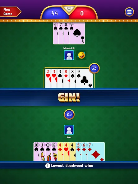 Gin Rummy - Classic Cards Game screenshot 8