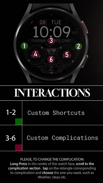 Dream 144 Digital Watch Face screenshot 8
