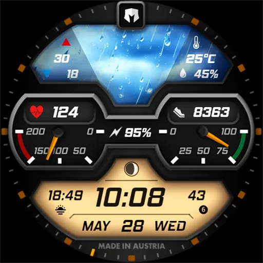 DM148 Vibrant Futuristic Face screenshot 9