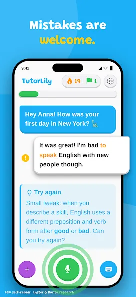 Tutor Lily: AI Language Tutor screenshot 2