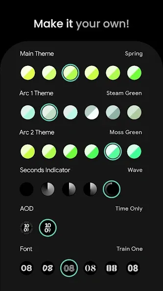 Radial Watch Face screenshot 5