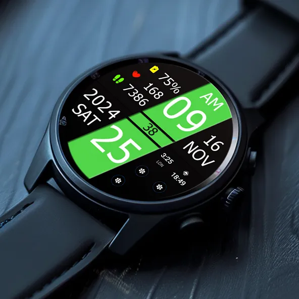 Key WF53 Digital Watch Face screenshot 3