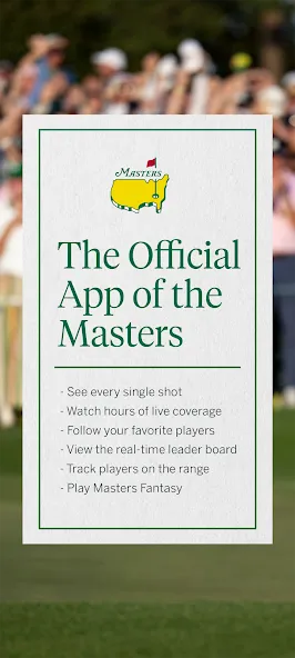 The Masters Golf Tournament screenshot 1