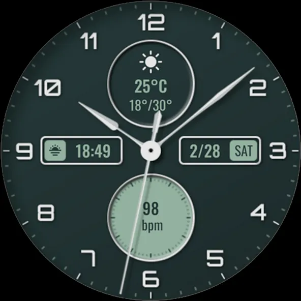 Watch face 10h08.com #136 screenshot 32