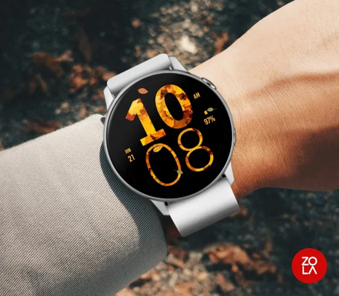 Autumn Large Watch Face screenshot 3