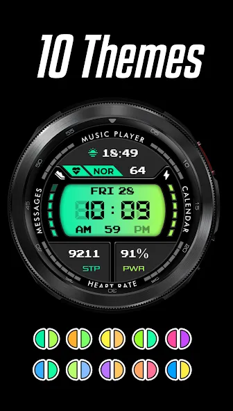 Phantom - LCD v4 | watch face screenshot 7