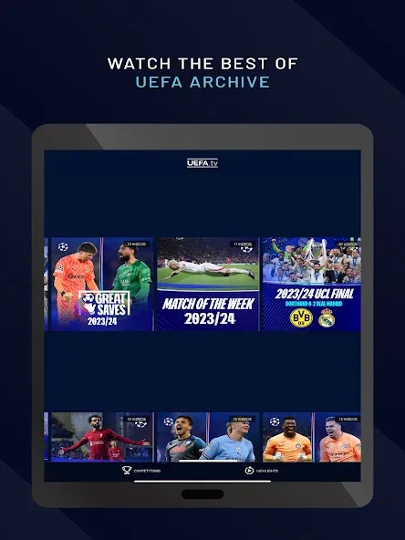 UEFA.tv screenshot 16